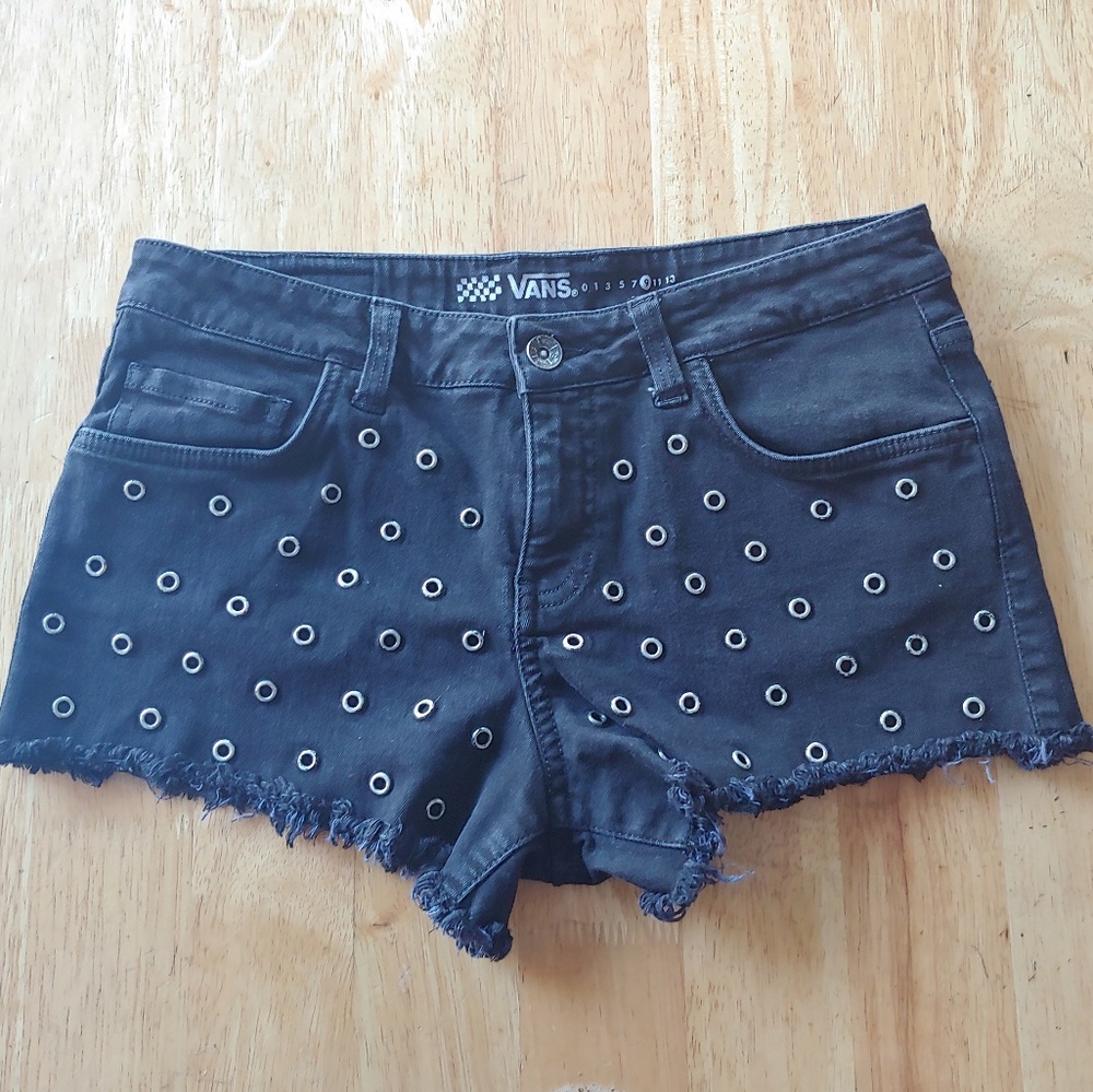 Vans junior denim shorts.